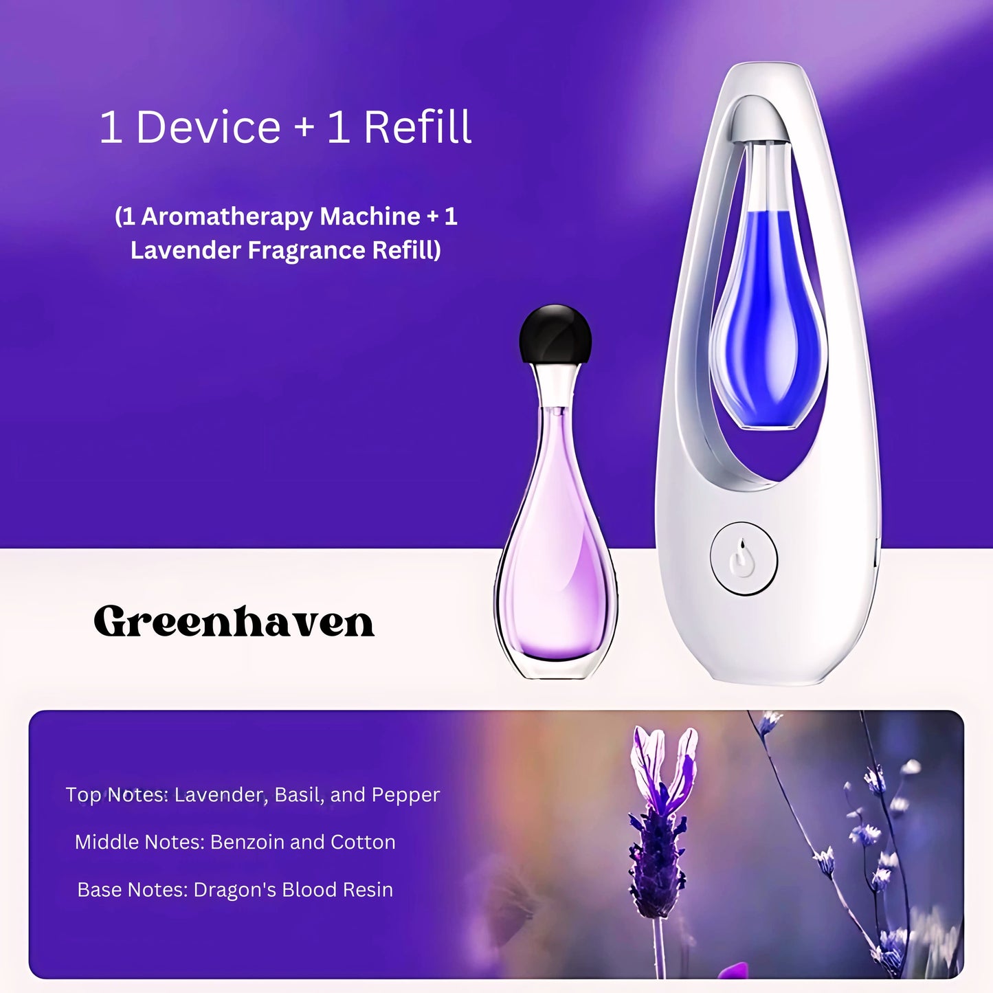 AromaLux Rechargeable Diffuser